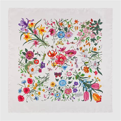 gucci daffodils|sandro gucci flora scarf.